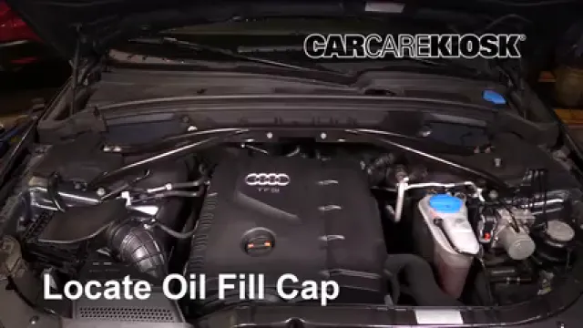 2011 Audi Q5 Premium Plus 2.0L 4 Cyl. Turbo Aceite Agregar aceite